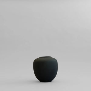 SUNAO VASE, MEDIO - BLACK