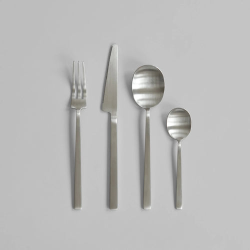 KOGEI CUTLERY - BRUSHED STEEL (16 pcs)