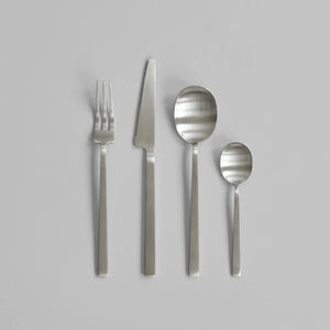 KOGEI CUTLERY - BRUSHED STEEL (16 pcs)